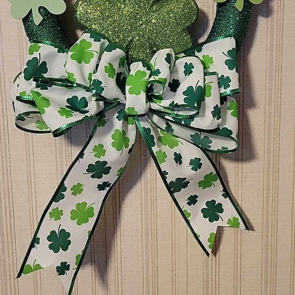 HAND CRAFTED WREATH ST PATRICK'S 